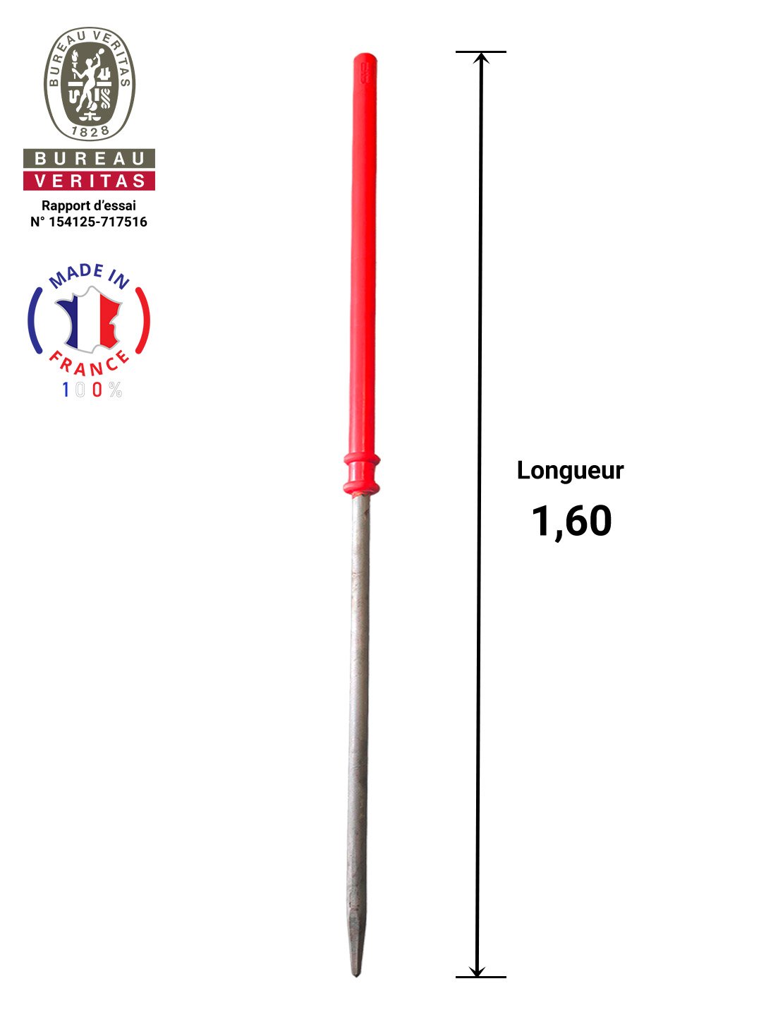Barre à mine 251600-1 ISOKV