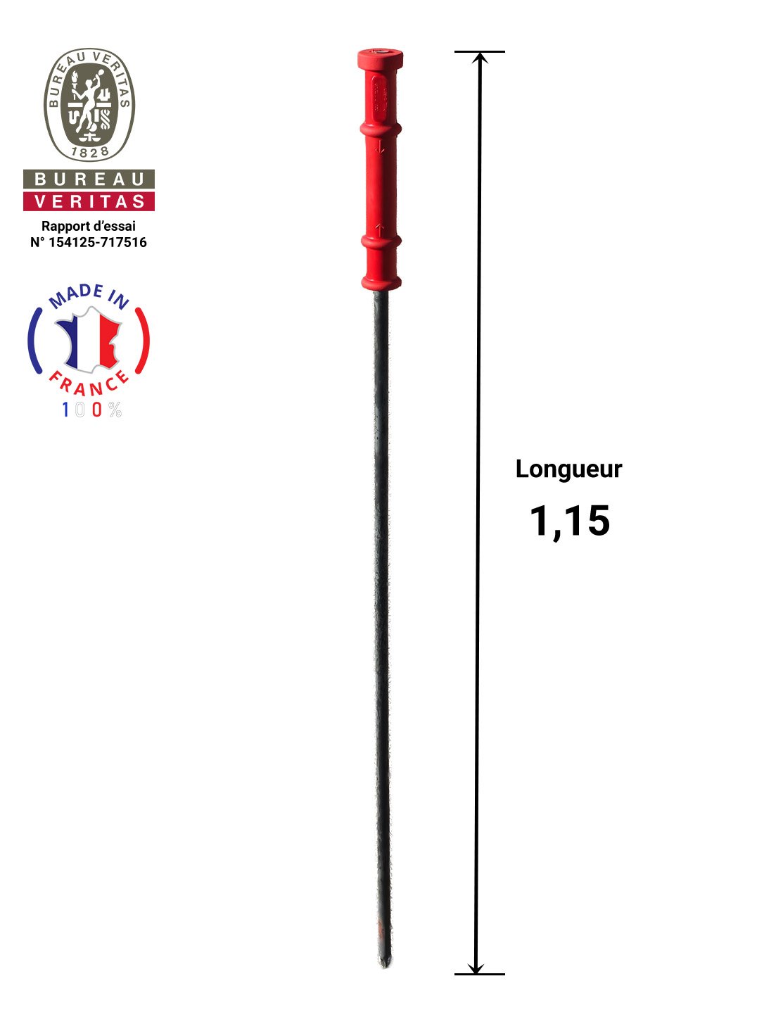 Fiche Piquet 2037 Isolant ISOKV
